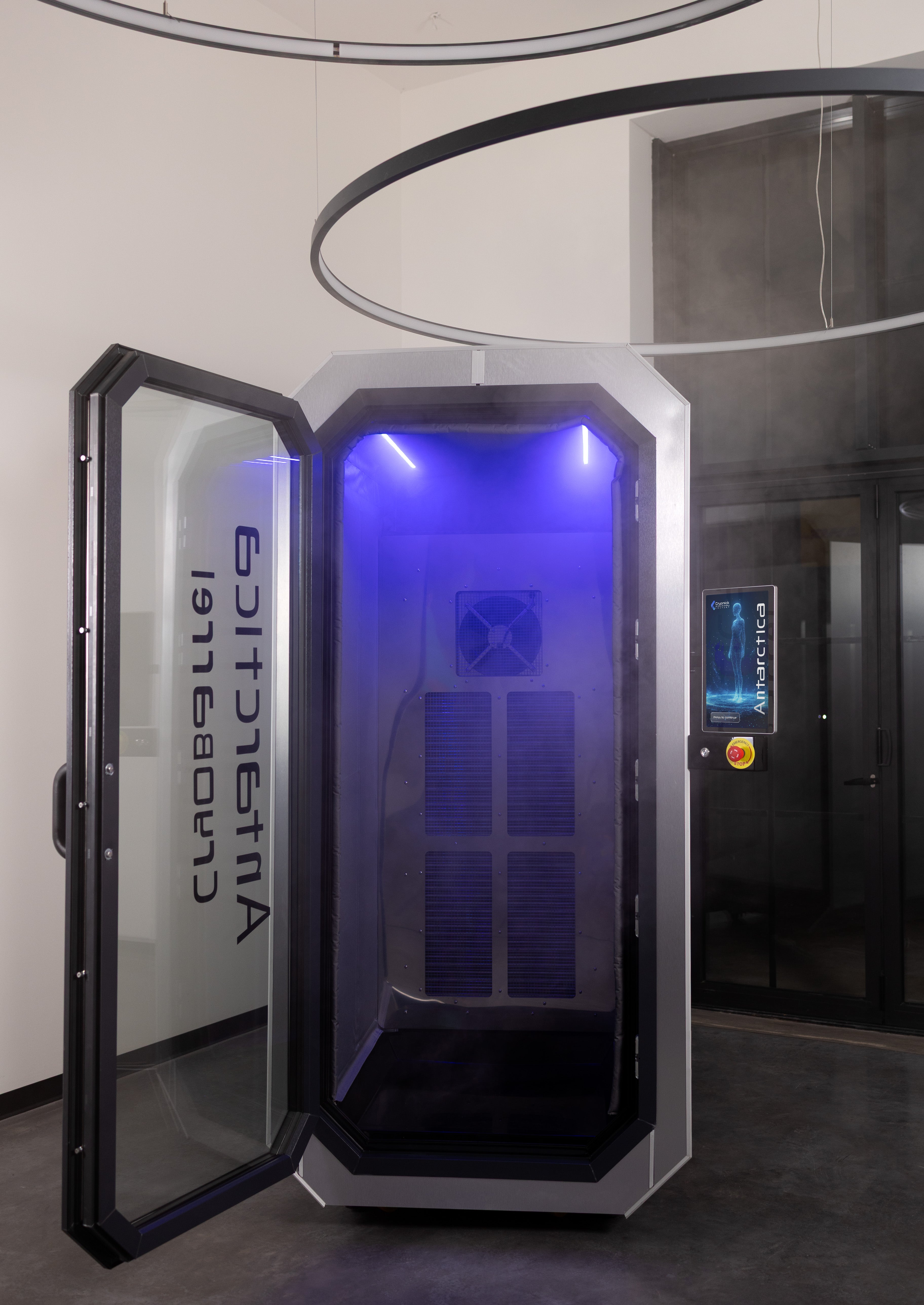 Cryonick Antarctica Barrel Premium Electric Whole-Body Cryotherapy Chamber