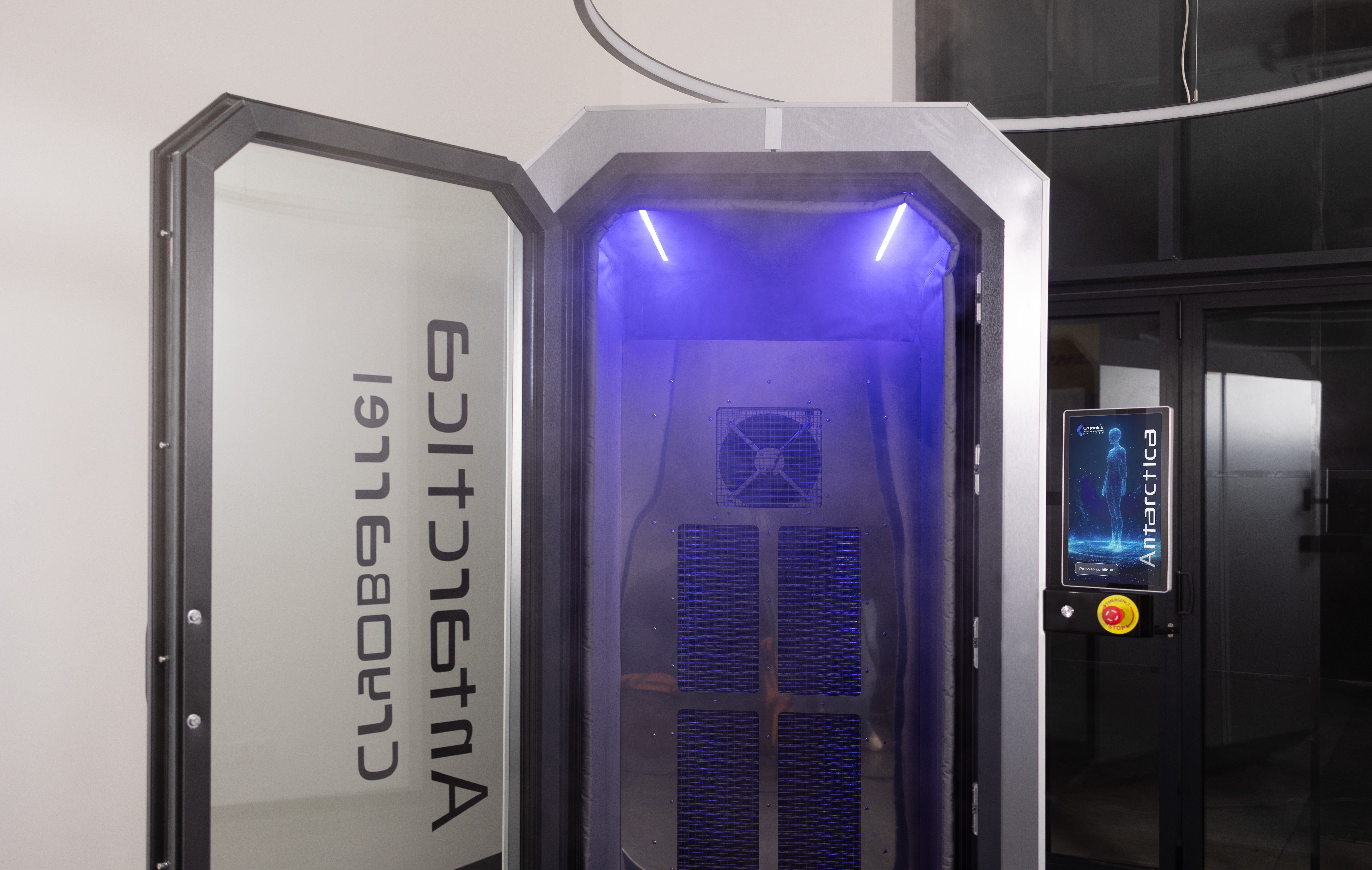 Cryonick Antarctica Barrel Premium Electric Whole-Body Cryotherapy Chamber