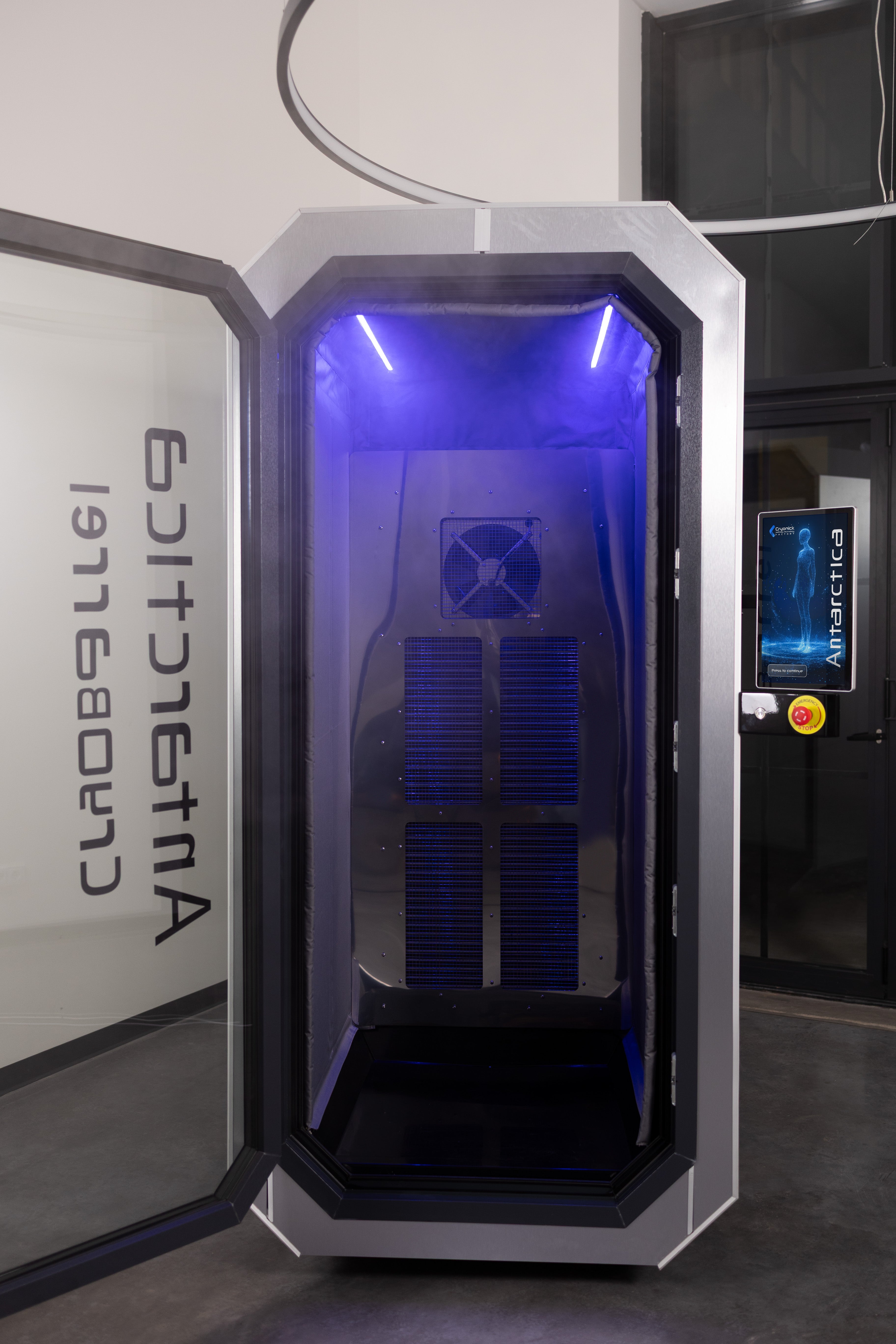 Cryonick Antarctica Barrel Premium Electric Whole-Body Cryotherapy Chamber