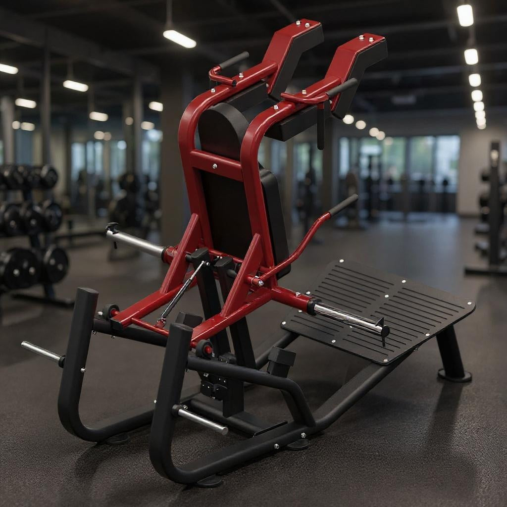 Muscle D Fitness - Pro Strength Hack - Front Squat V-Squat Machine - 800 lb Capacity