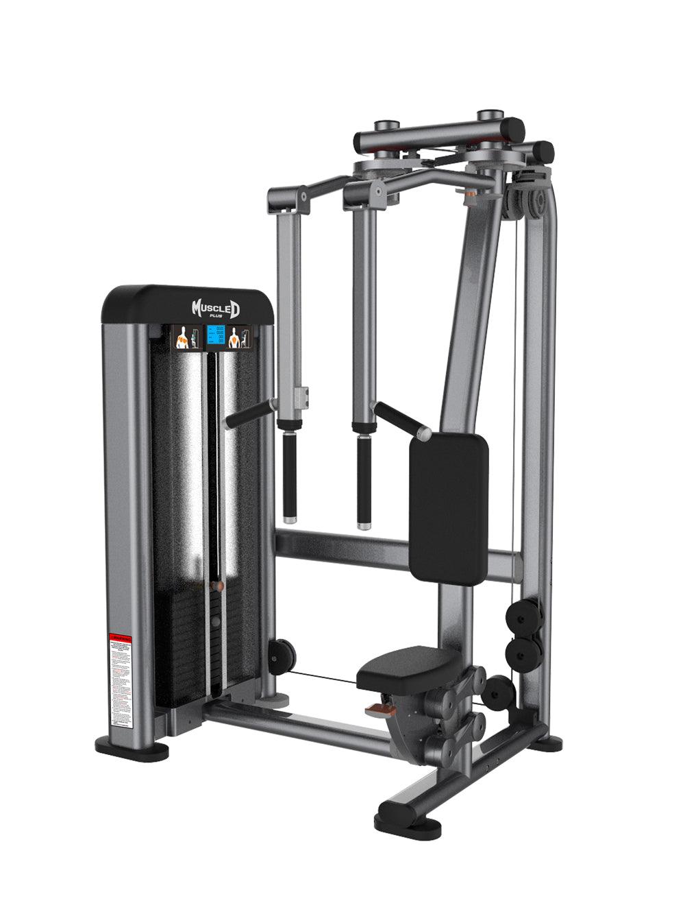 Muscle D Fitness - Elite Plus Pec Deck Rear Delt Machine