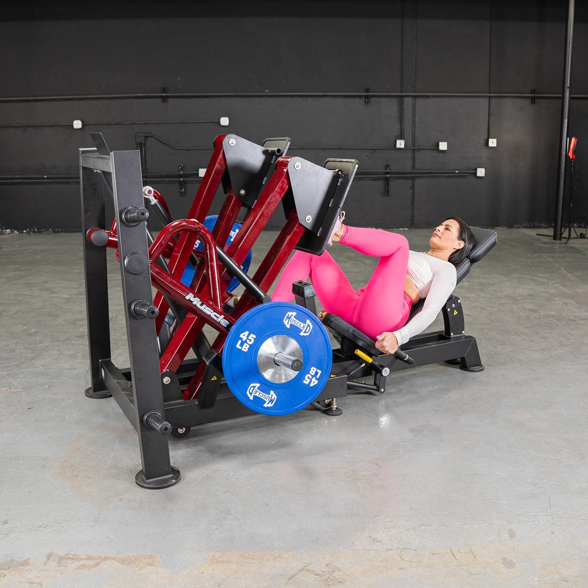 Muscle D Fitness - Power Leverage V2  Iso Lateral 45 Degree Leg Press