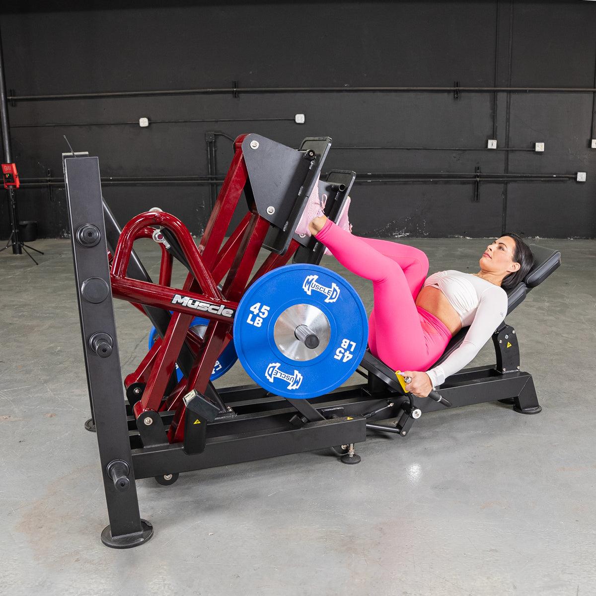 Muscle D Fitness - Power Leverage V2  Iso Lateral 45 Degree Leg Press