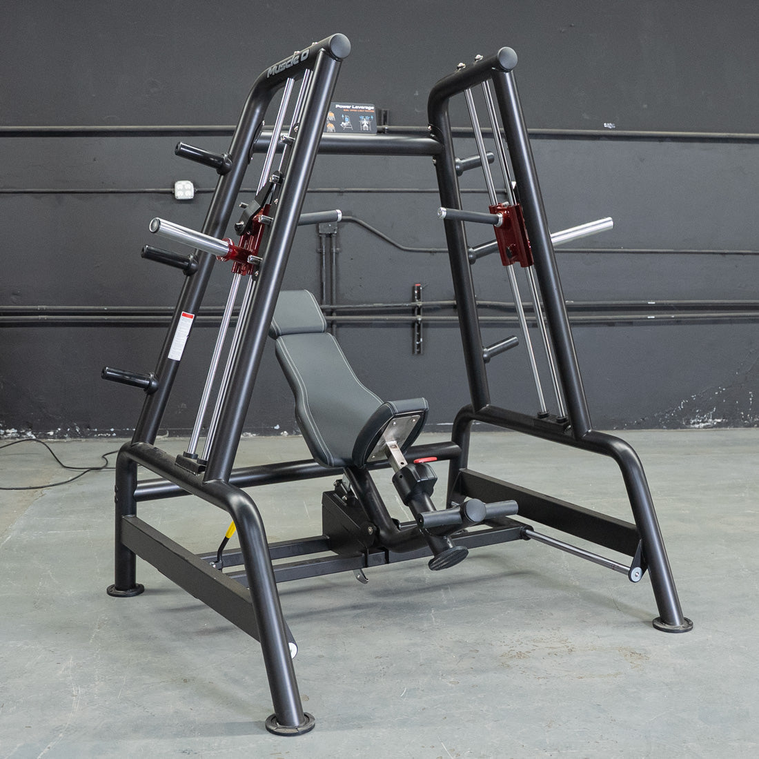 Muscle D Fitness - Power Leverage V2 Convergent Bench - Incline, Shoulder Press