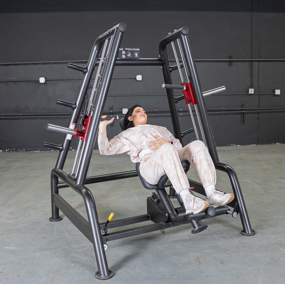 Muscle D Fitness - Power Leverage V2 Convergent Bench - Incline, Shoulder Press