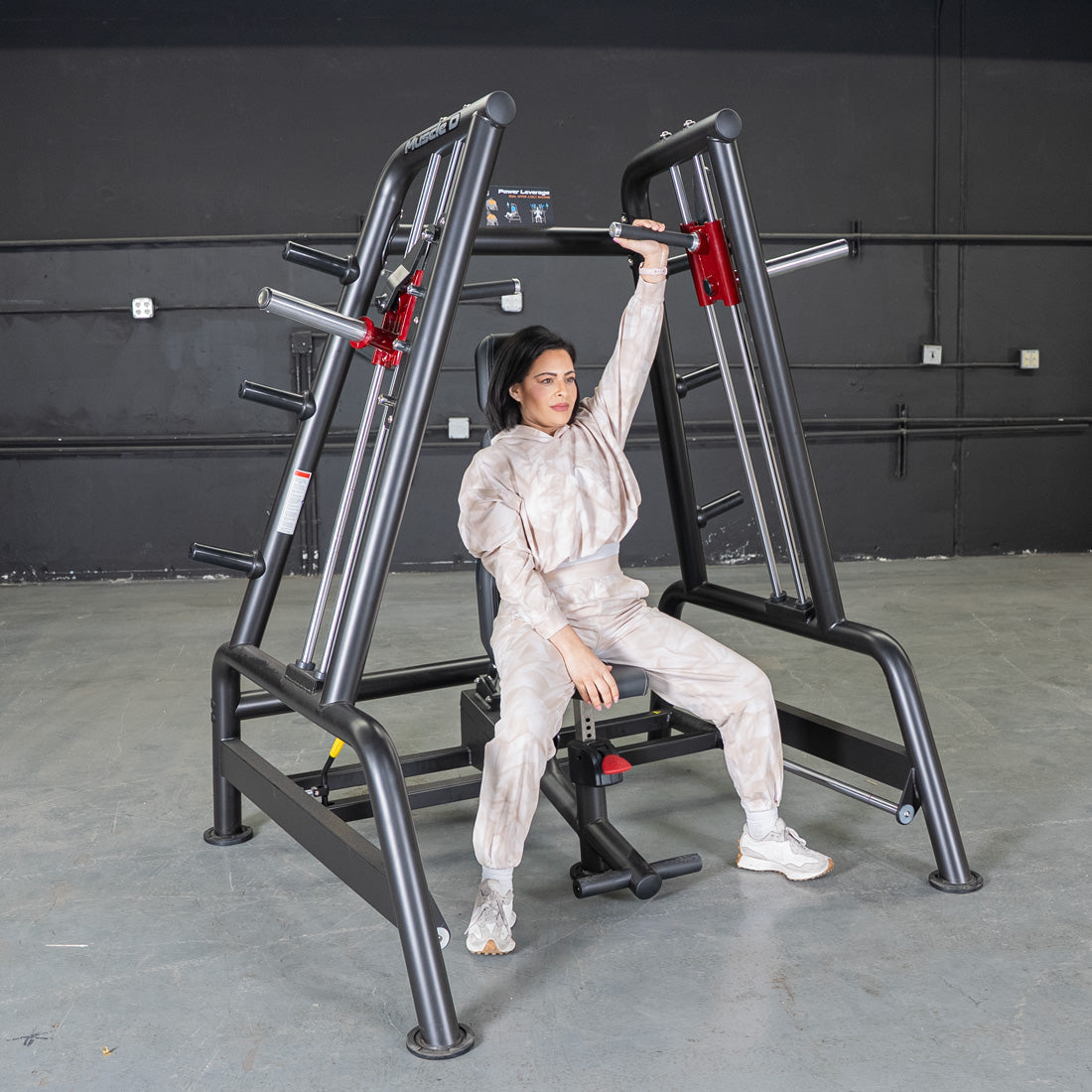 Muscle D Fitness - Power Leverage V2 Convergent Bench - Incline, Shoulder Press