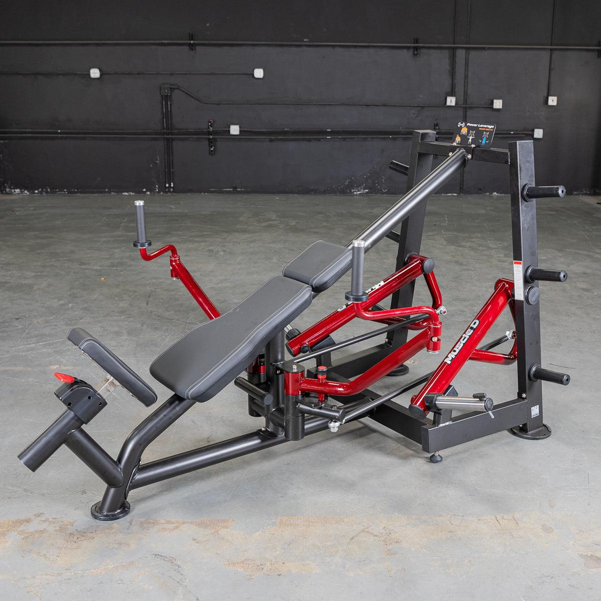 Muscle D Fitness - Power Leverage V2 Decline Chest Fly / Most Muscular Machine
