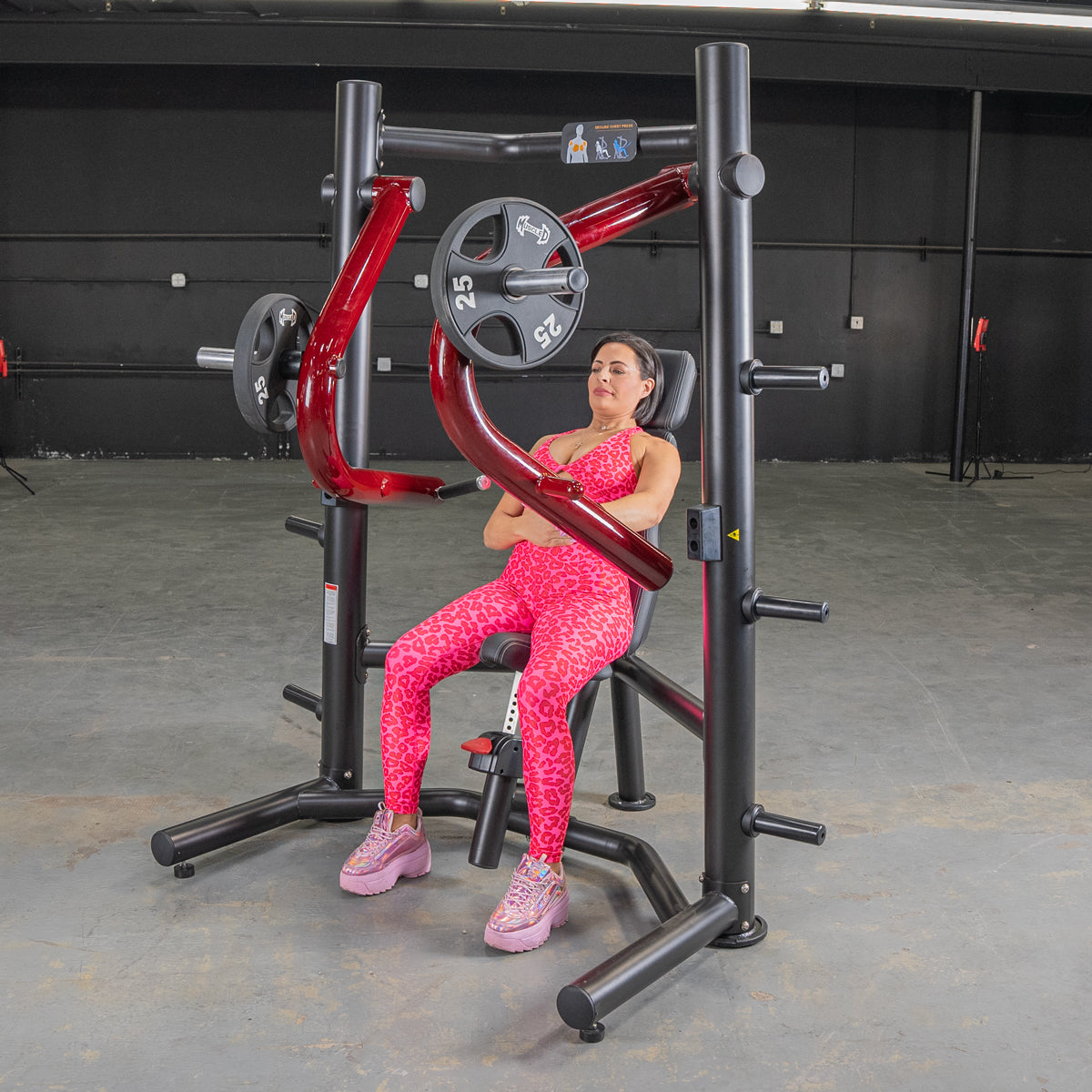 Muscle D Fitness - Power Leverage V2 Decline Chest Press