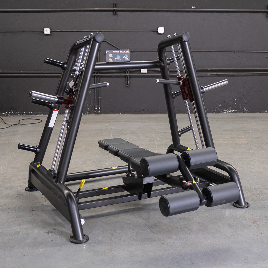 Muscle D Fitness - Power Leverage V2 Flat / Decline Convergent Bench