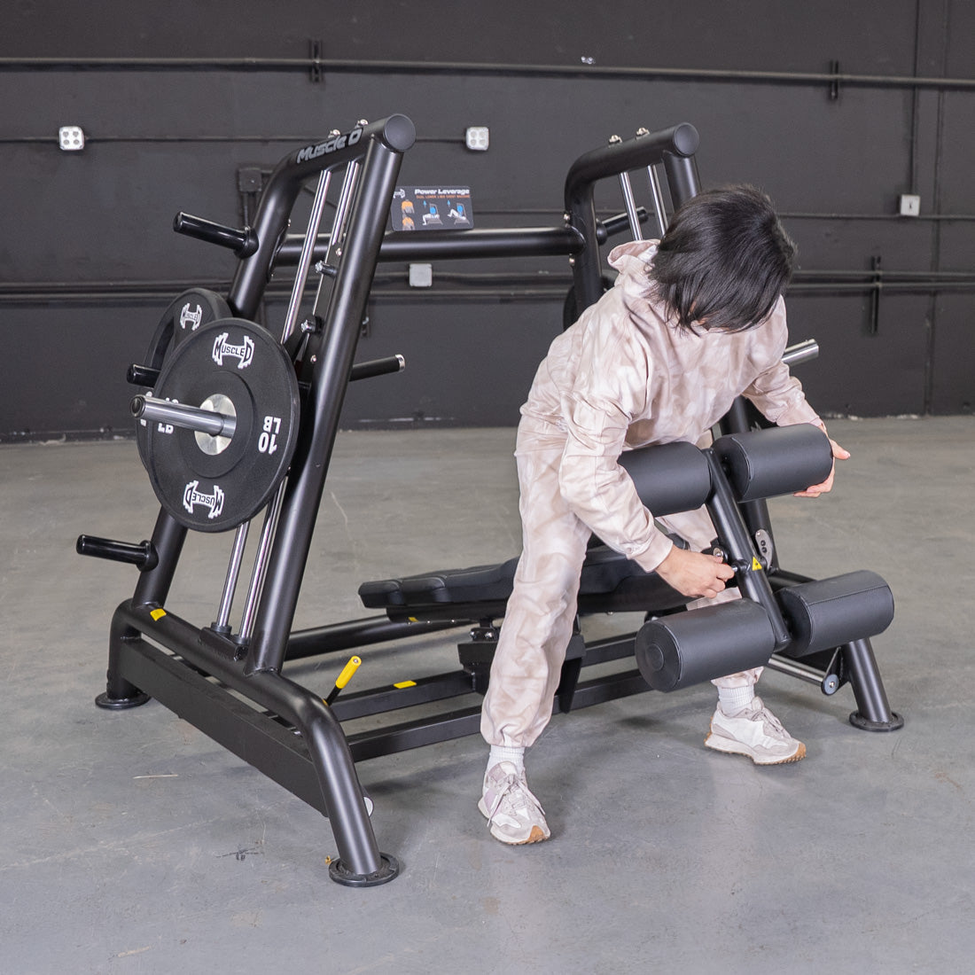 Muscle D Fitness - Power Leverage V2 Flat / Decline Convergent Bench