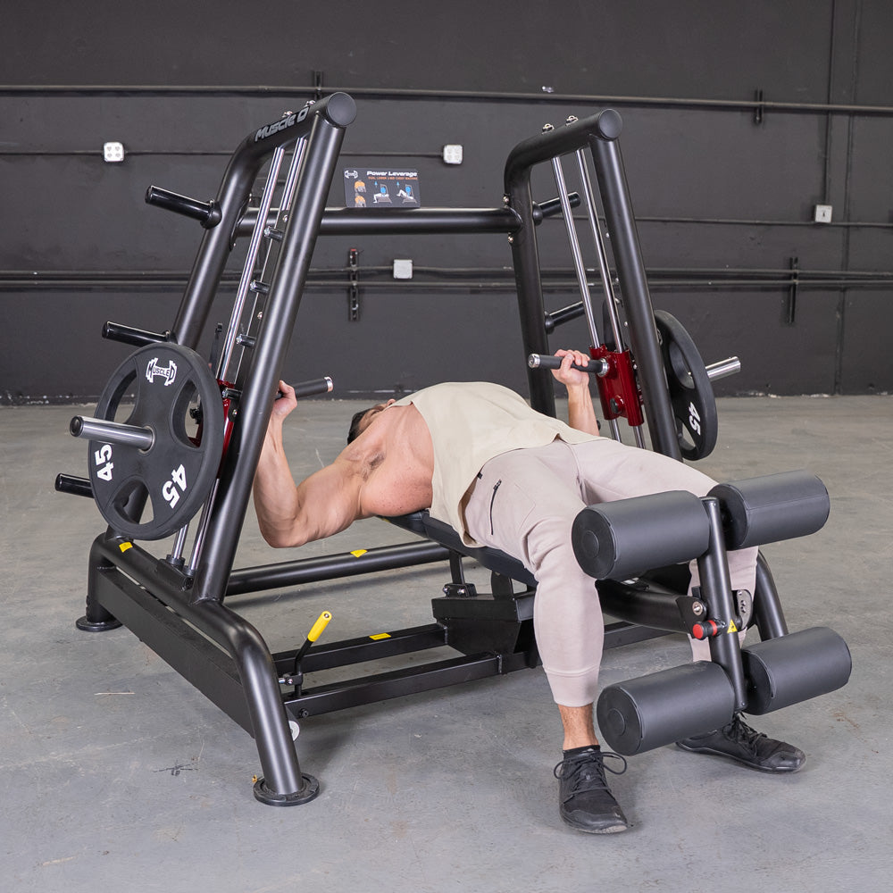 Muscle D Fitness - Power Leverage V2 Flat / Decline Convergent Bench