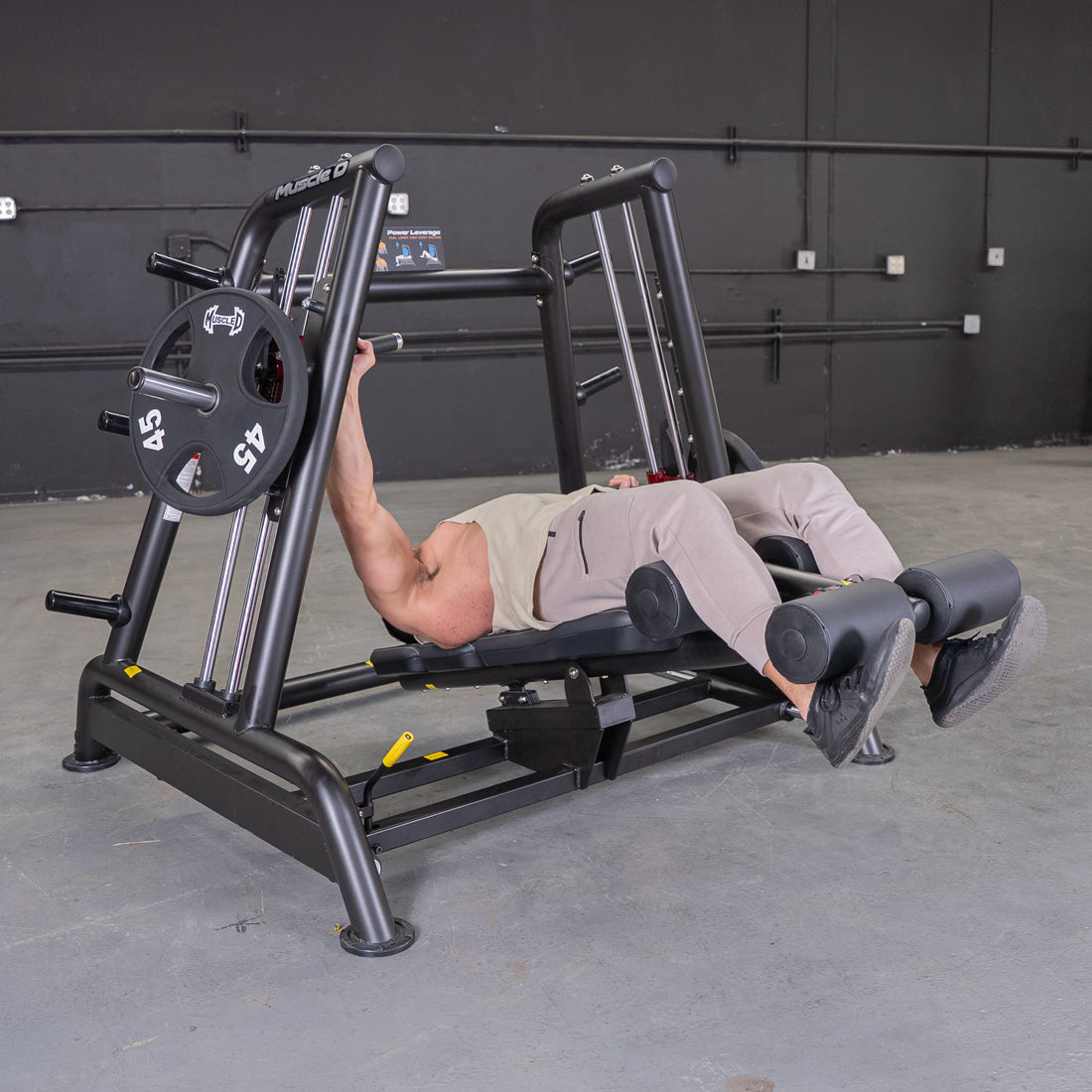 Muscle D Fitness - Power Leverage V2 Flat / Decline Convergent Bench