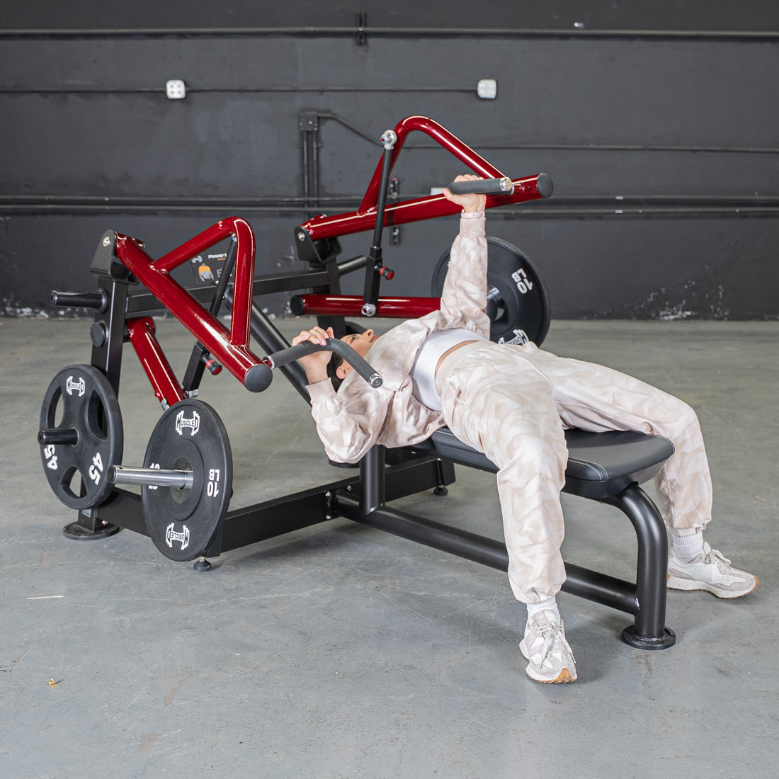 Muscle D Fitness - Power Leverage V2 Horizontal Chest Press