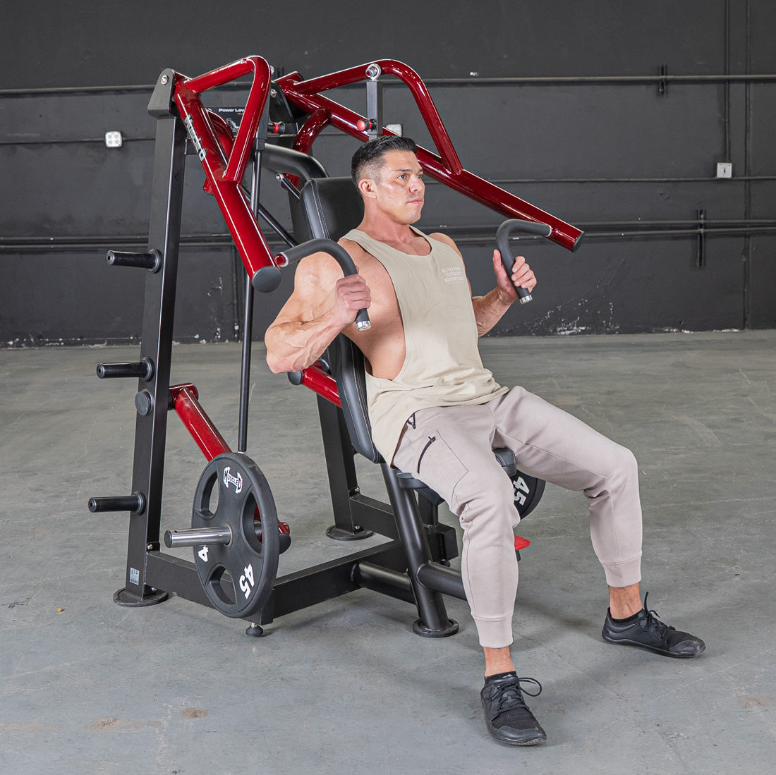 Muscle D Fitness - Power Leverage V2 Incline Chest Press