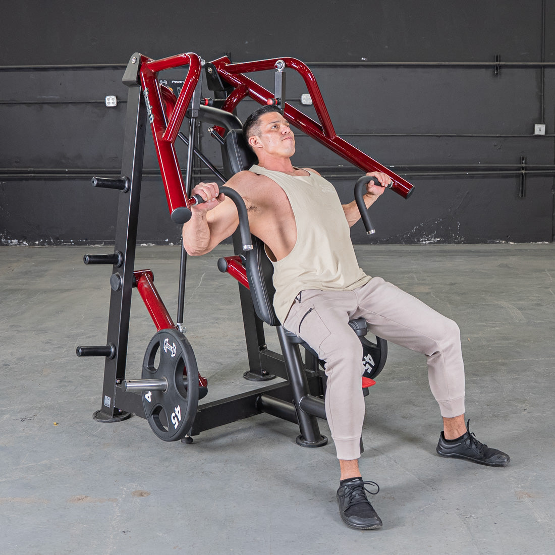 Muscle D Fitness - Power Leverage V2 Incline Chest Press