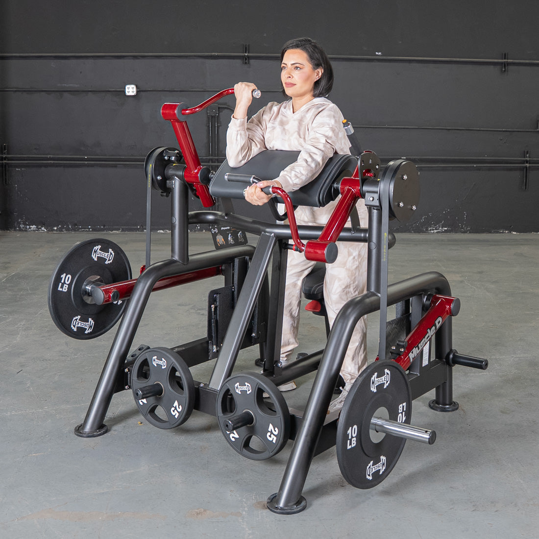 Muscle D Fitness – Power Leverage V2 Iso Lateral Biceps Curl / Preacher Curl