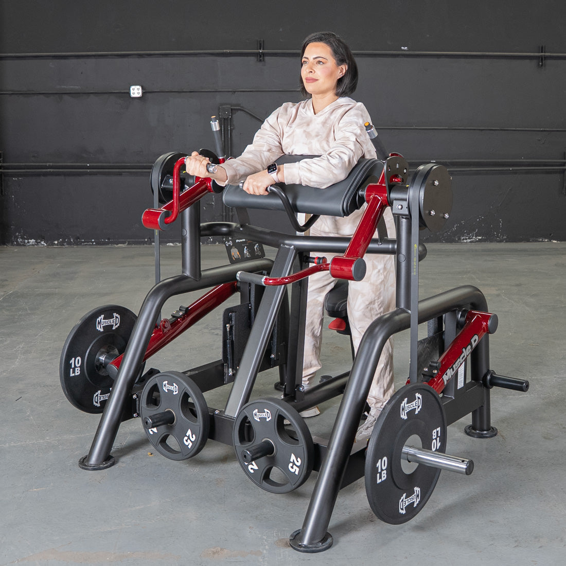Muscle D Fitness – Power Leverage V2 Iso Lateral Biceps Curl / Preacher Curl