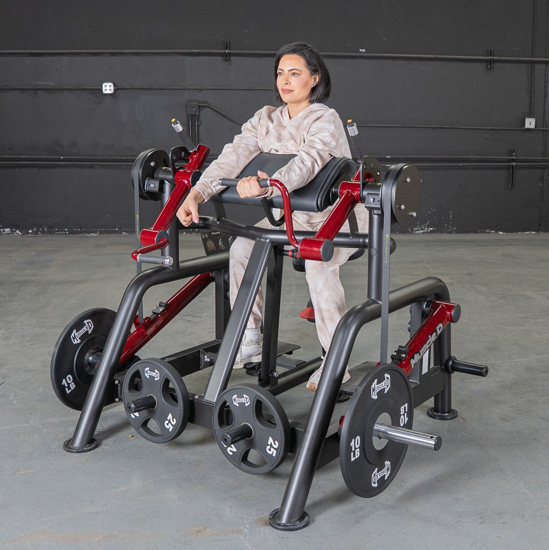 Muscle D Fitness – Power Leverage V2 Iso Lateral Biceps Curl / Preacher Curl