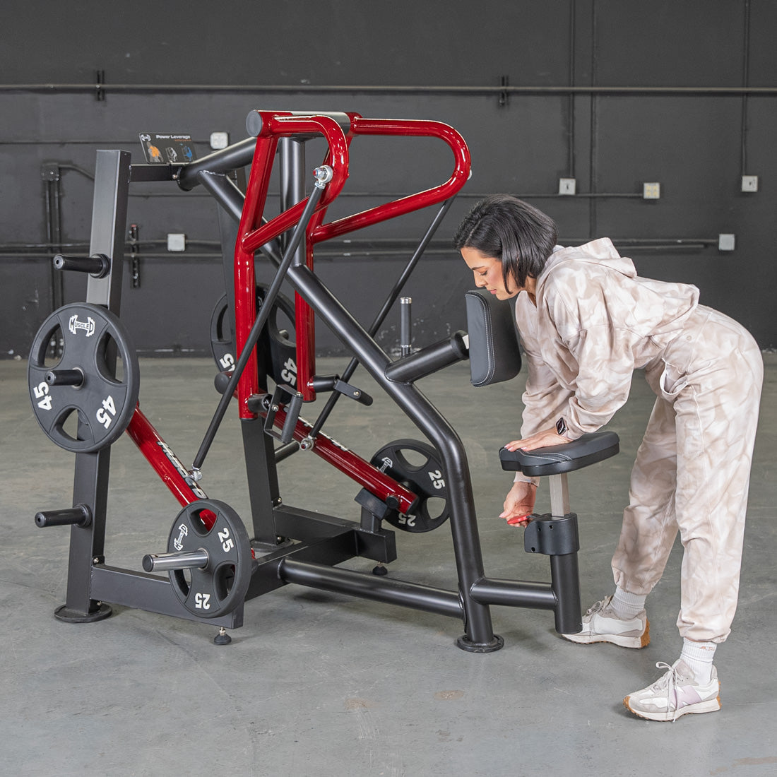 Muscle D Fitness - Power Leverage V2 Rotating Handle Low Row