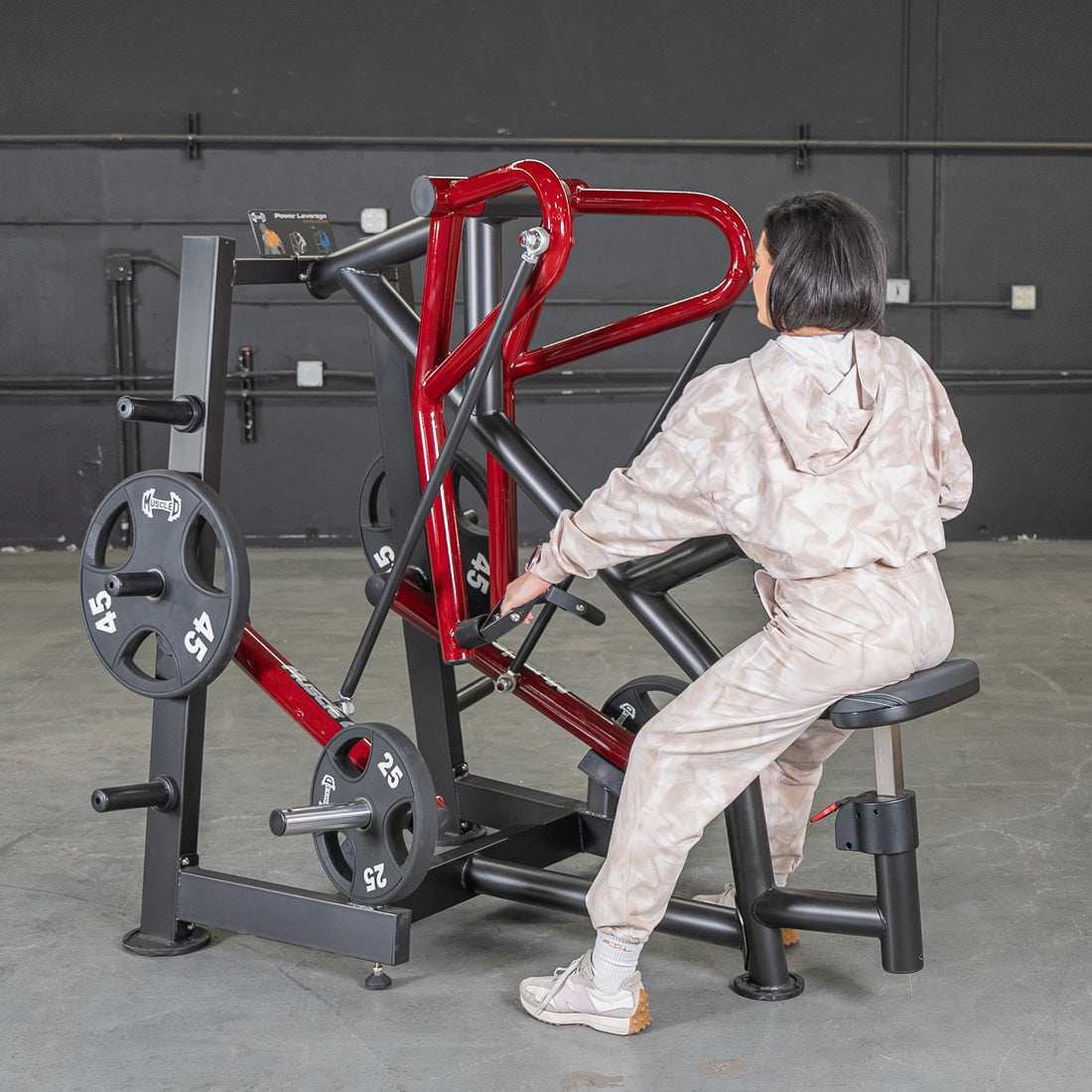 Muscle D Fitness - Power Leverage V2 Rotating Handle Low Row