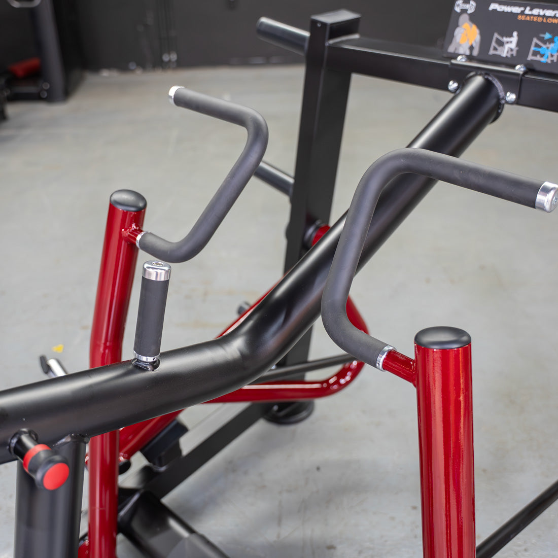 Muscle D Fitness - Power Leverage V2 Dual Hinge Seated Row