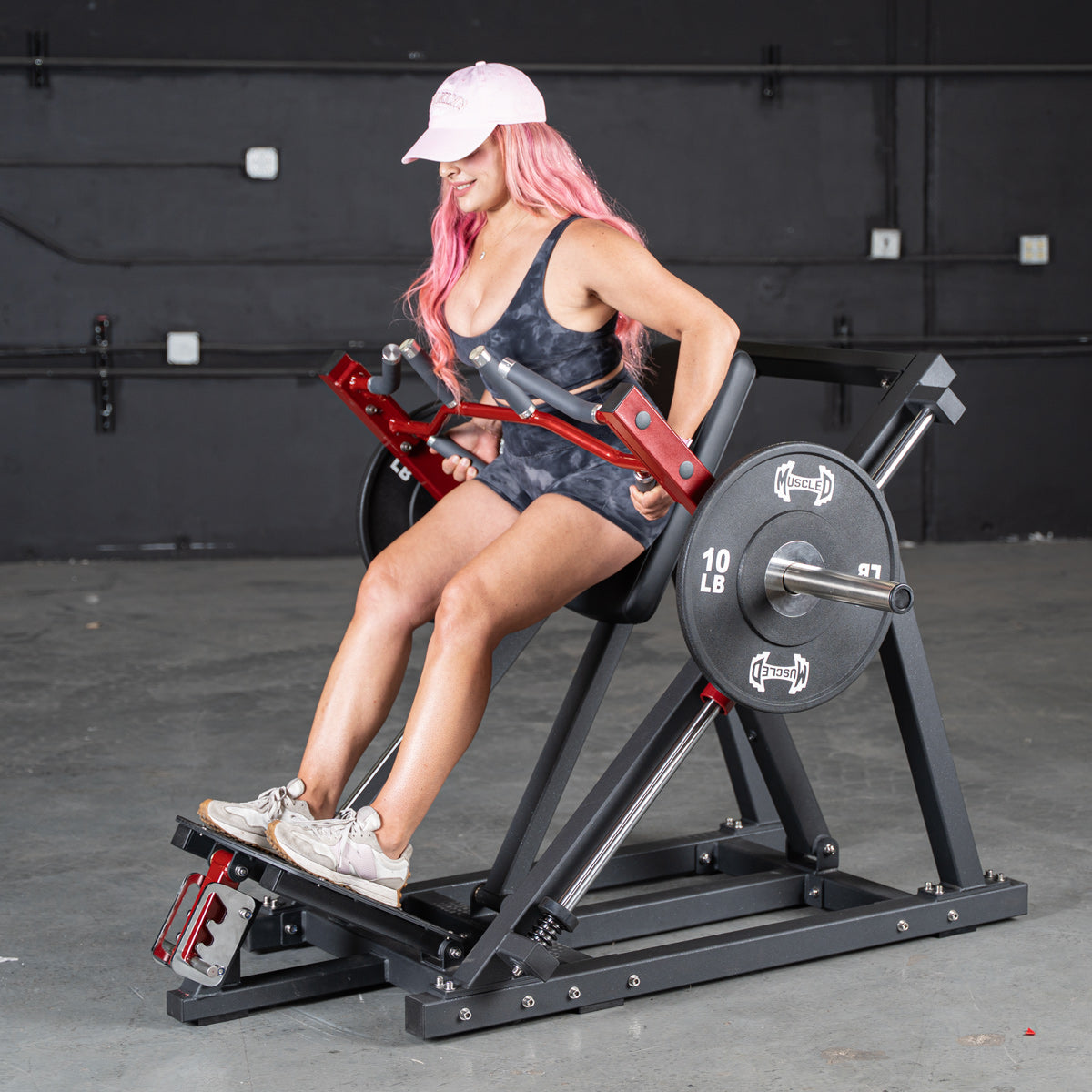 Muscle D Fitness - Power Leverage V2 Linear Bearing Row