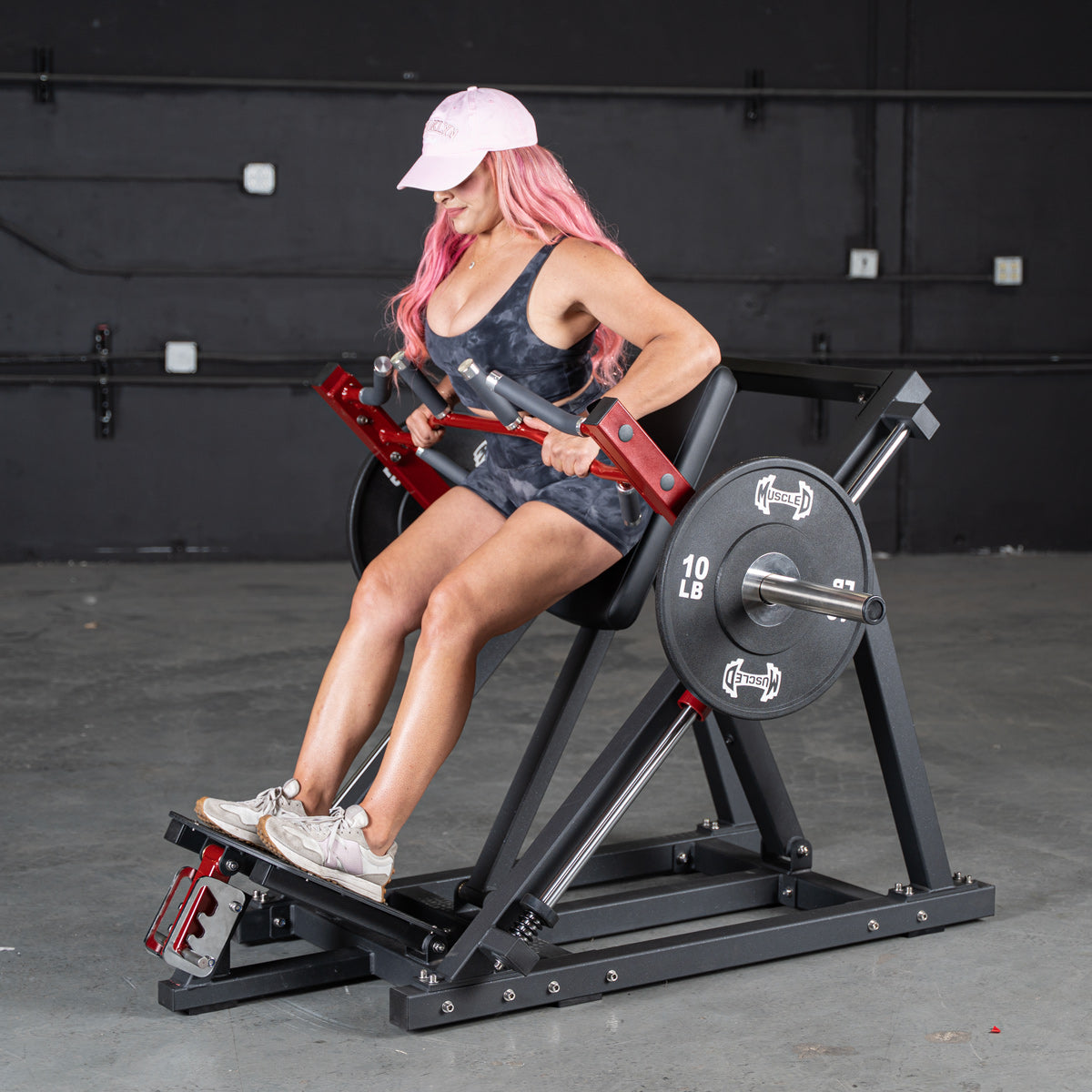 Muscle D Fitness - Power Leverage V2 Linear Bearing Row