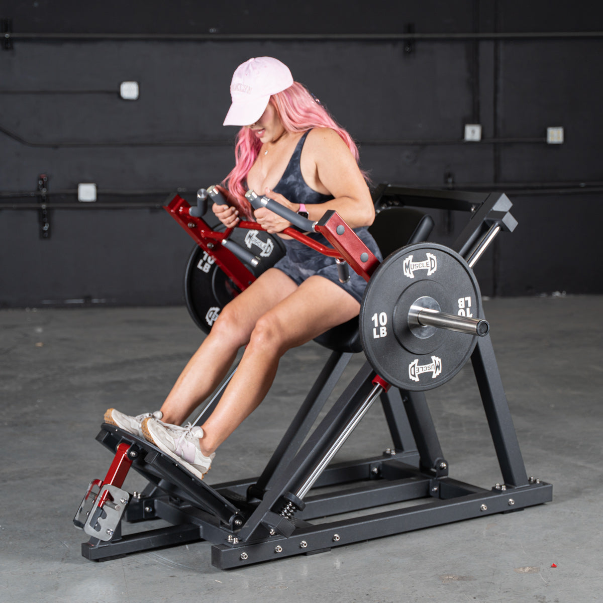 Muscle D Fitness - Power Leverage V2 Linear Bearing Row