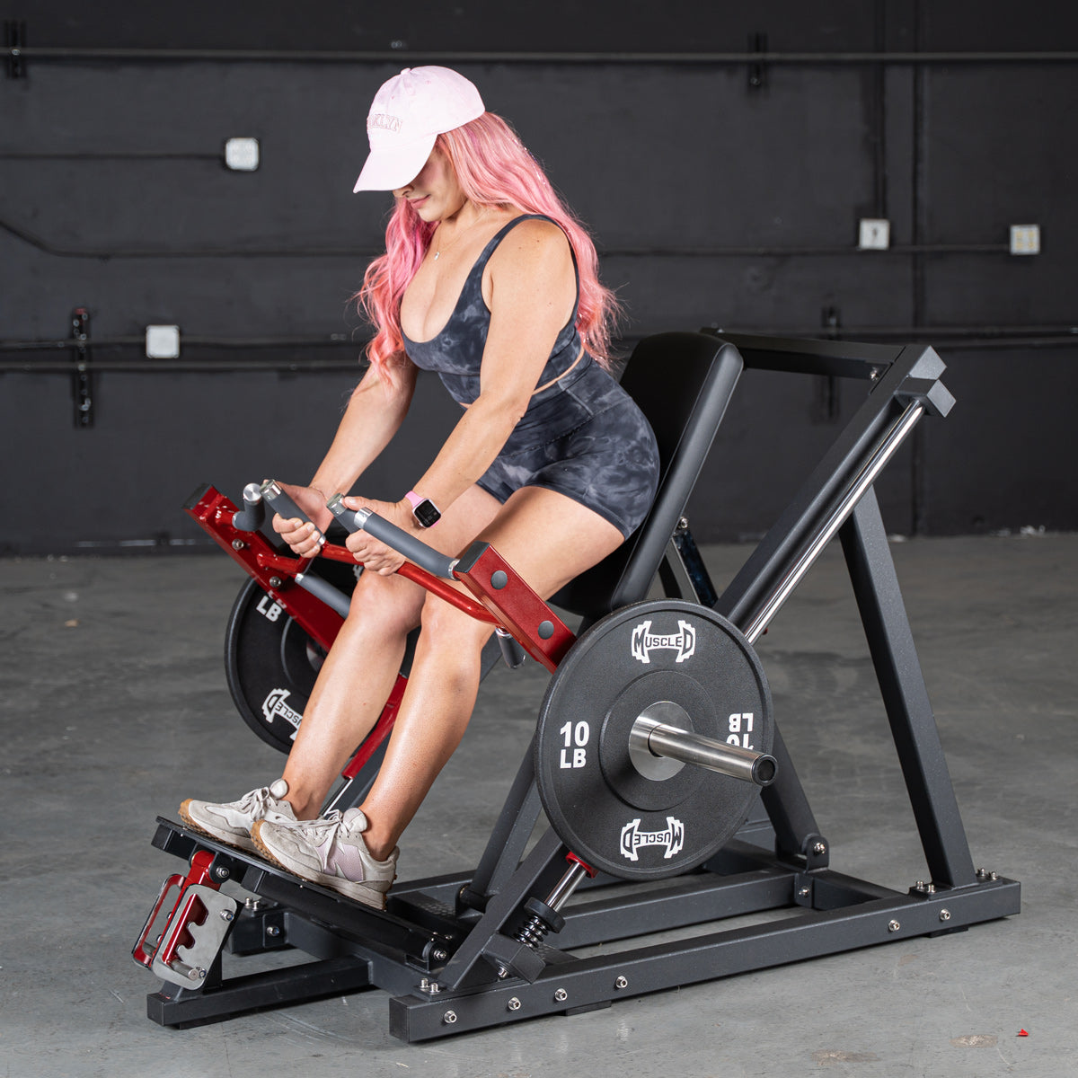 Muscle D Fitness - Power Leverage V2 Linear Bearing Row