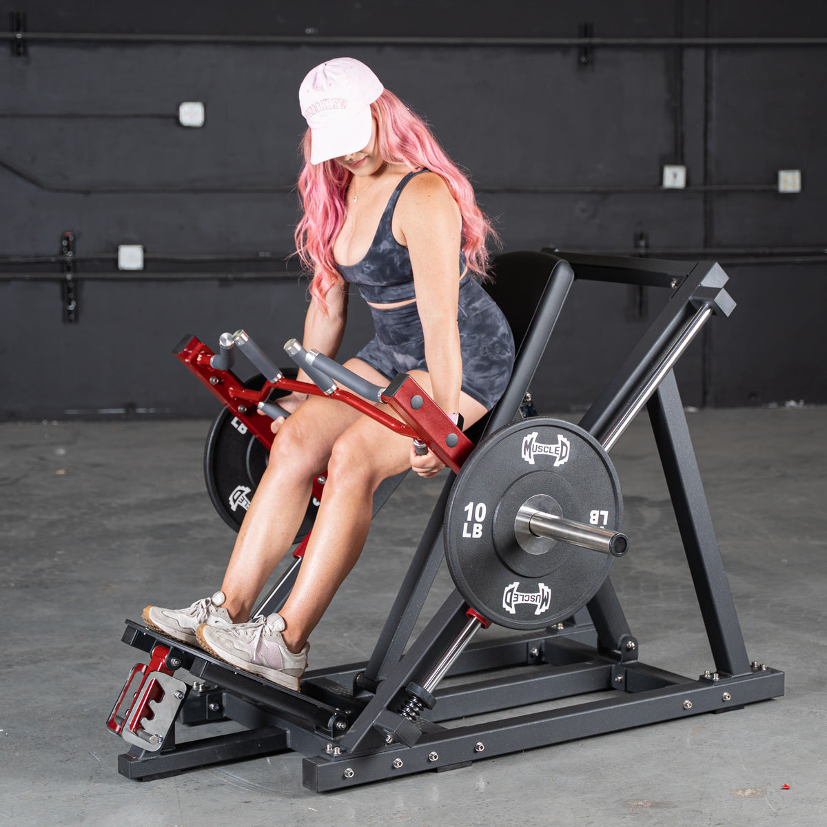 Muscle D Fitness - Power Leverage V2 Linear Bearing Row