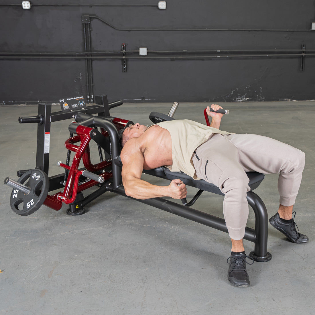 Muscle D Fitness - Power Leverage V2 Lying Pec Fly