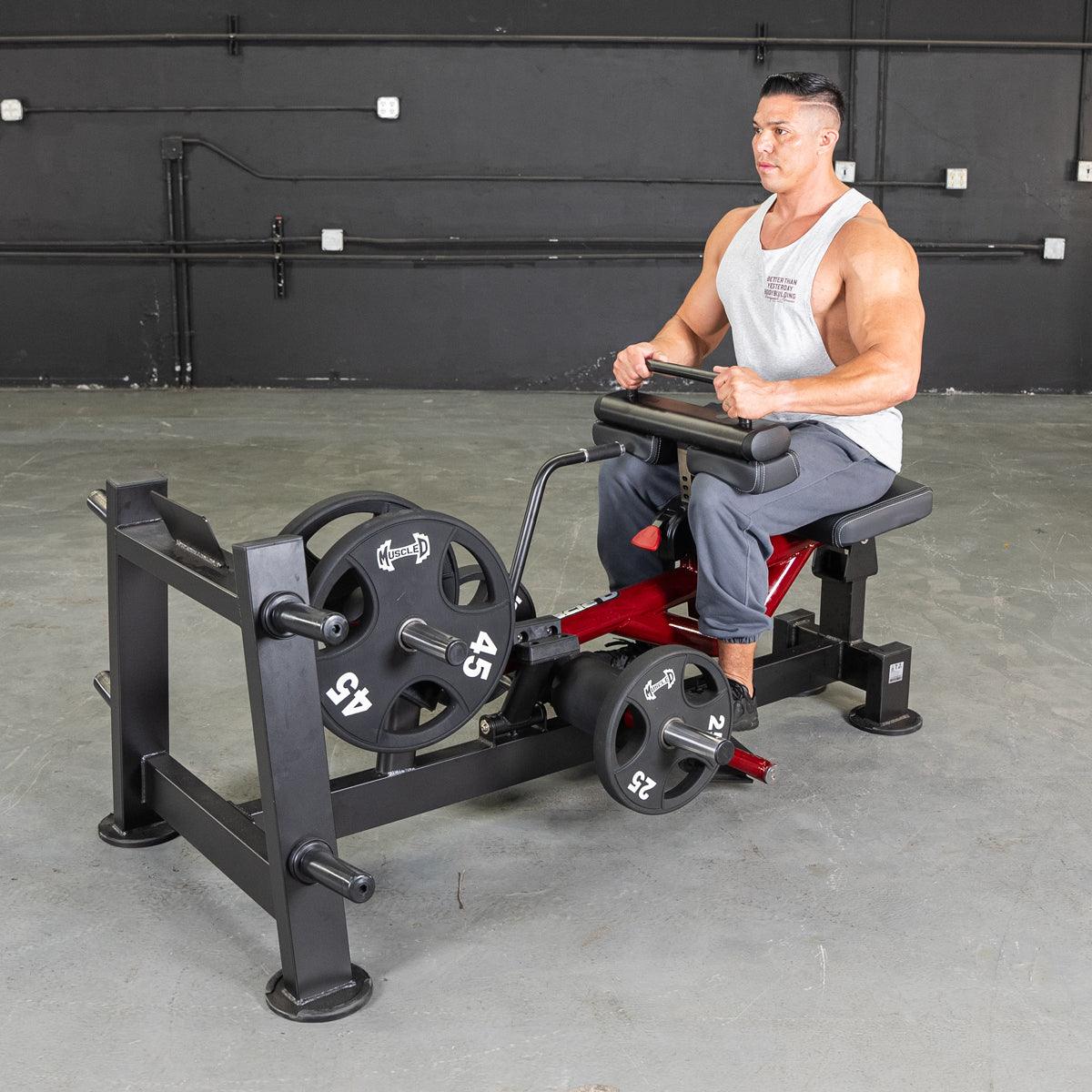 Muscle D Fitness - Power Leverage V2  Seated Calf / Tib