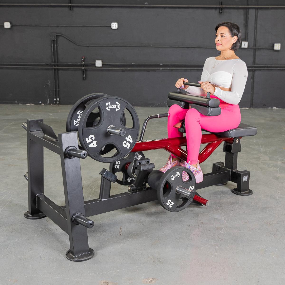 Muscle D Fitness - Power Leverage V2  Seated Calf / Tib
