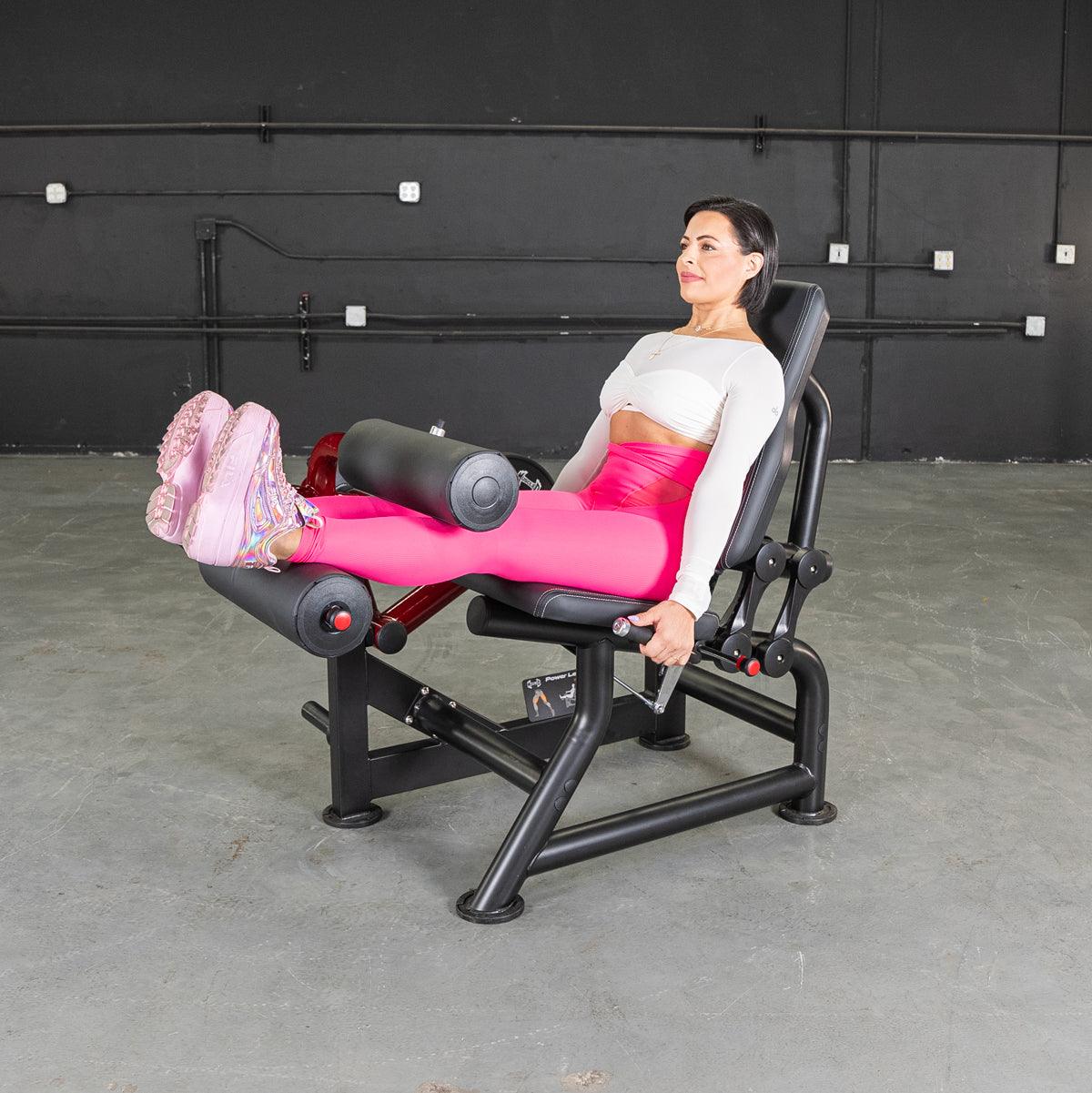 Muscle D Fitness - Power Leverage V2  Seated Leg Curl