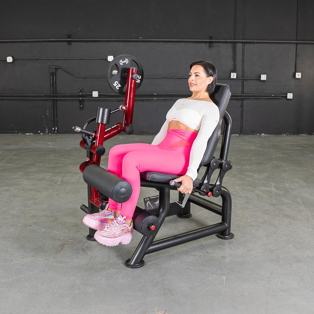Muscle D Fitness - Power Leverage V2  Seated Leg Curl