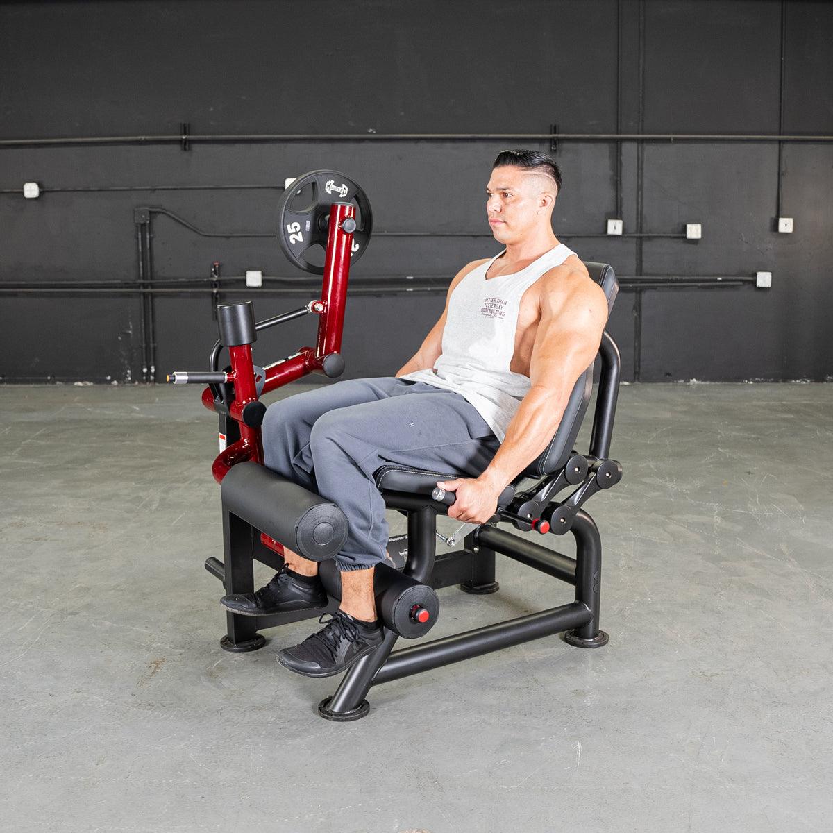 Muscle D Fitness - Power Leverage V2  Seated Leg Curl