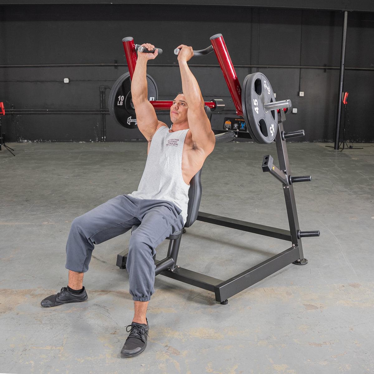 Muscle D Fitness - Power Leverage V2 Shoulder Press