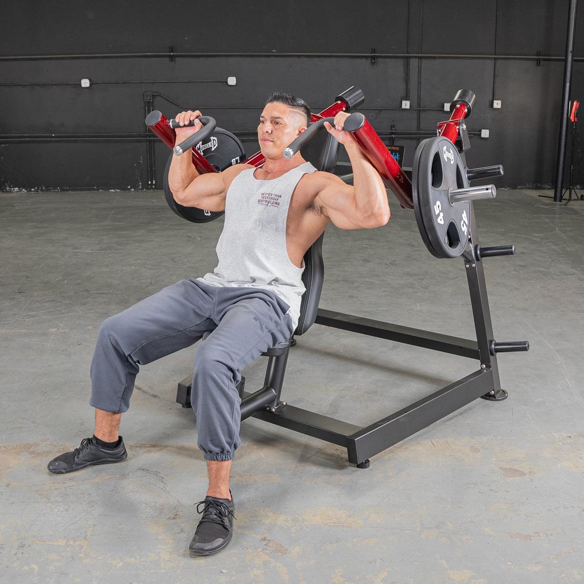Muscle D Fitness - Power Leverage V2 Shoulder Press