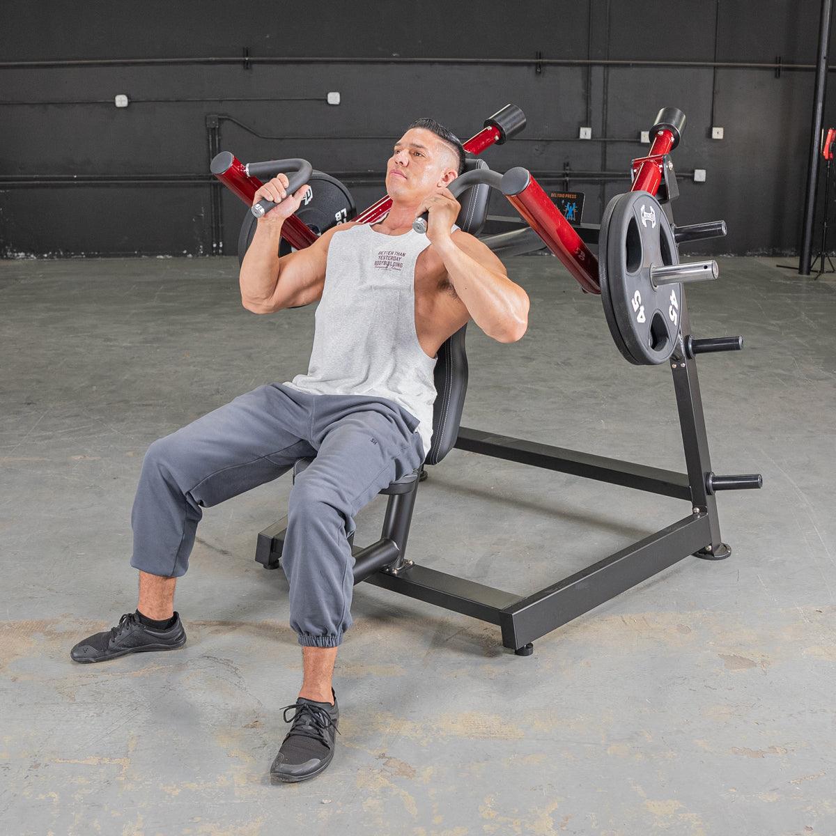 Muscle D Fitness - Power Leverage V2 Shoulder Press
