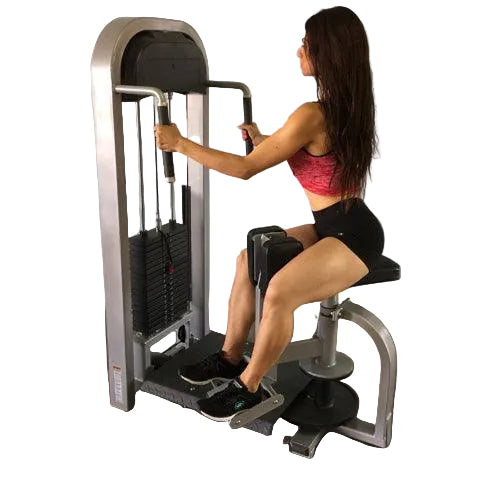 Muscle D Fitness - Classic Rotary Torso - Adjustable Seated - Pin Selectorized Oblique Trainer