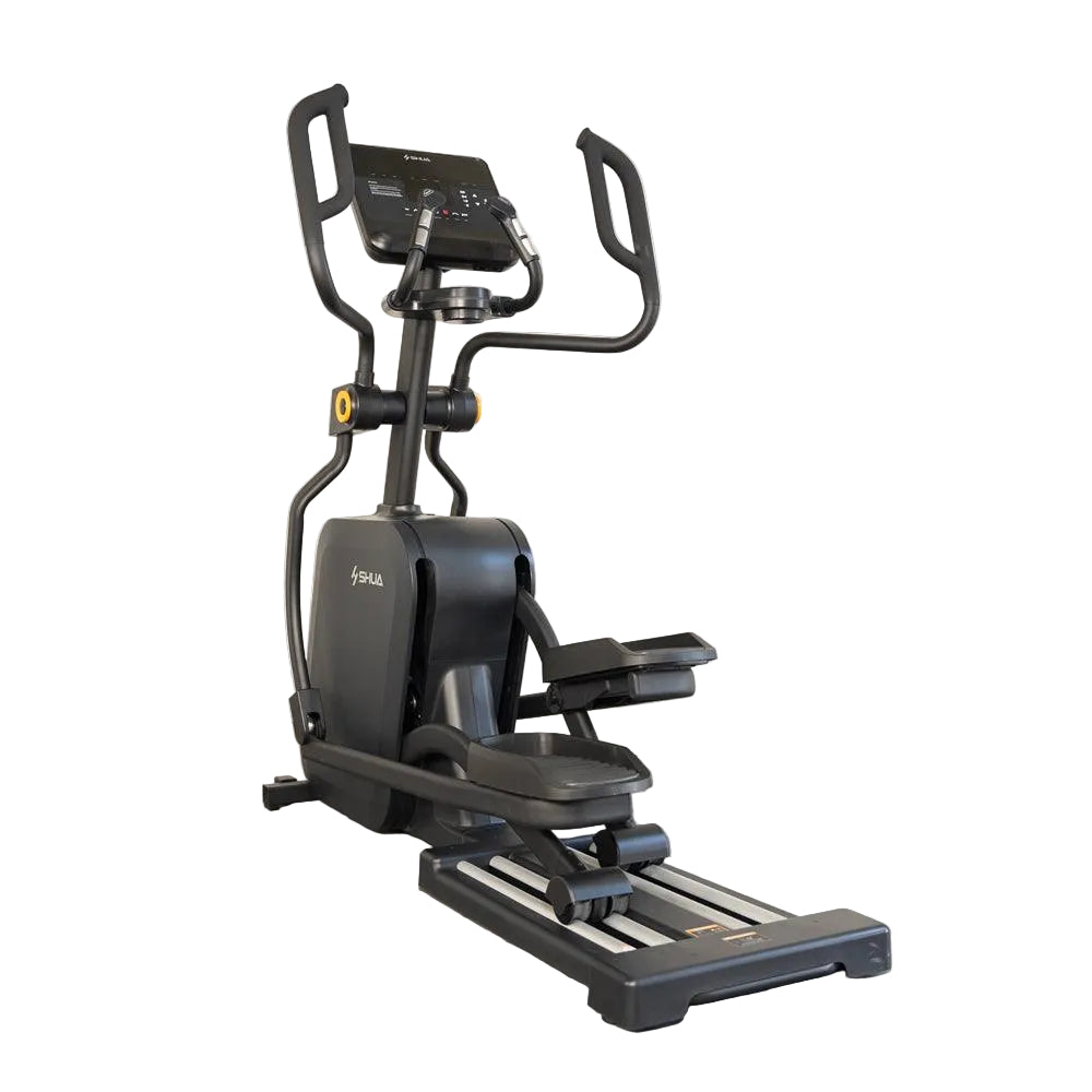 Muscle D Fitness - Self Powered Commercial Cross Trainer - Elliptical - Durable Commercial-Grade Cross Trainer Elliptical