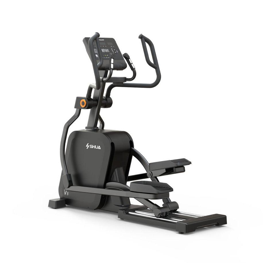 Muscle D Fitness - Self Powered Commercial Cross Trainer - Elliptical - Durable Commercial-Grade Cross Trainer Elliptical