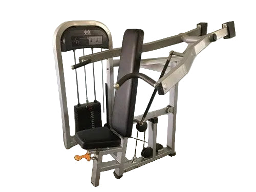 Muscle D Fitness - Classic Shoulder Press - Adjustable Seat - Pin Selectorized Weight Stack