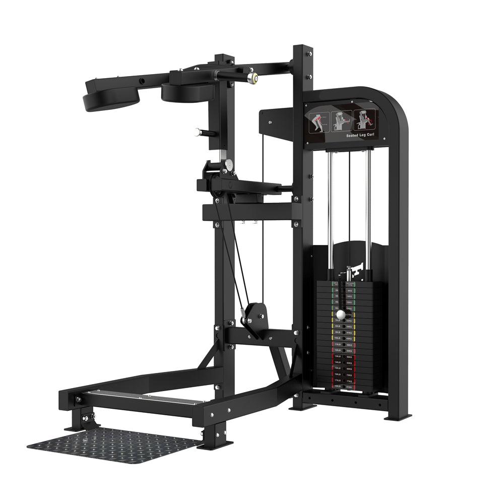 Muscle D Fitness - Excel Standing Calf - Selectorized Foot Extension