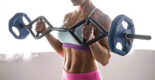 Muscle D Fitness - TGrip Club Strength Bar (Black) - Multi Grip - Functional Training - Football - Swiss - Neutral