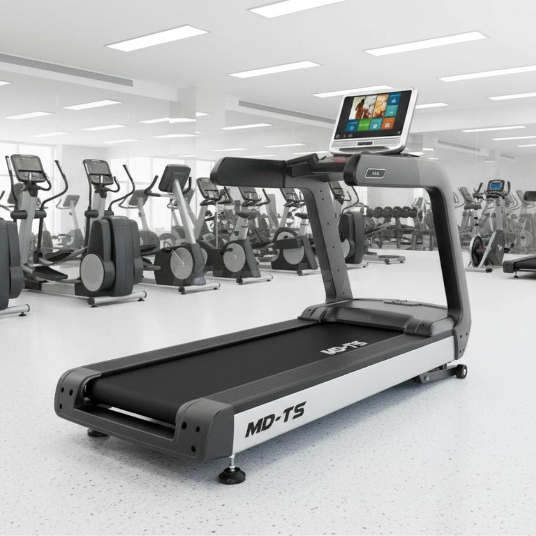 Muscle D Fitness - Touch Screen Commercial Treadmill - Deluxe Touch Screen Commercial Treadmill