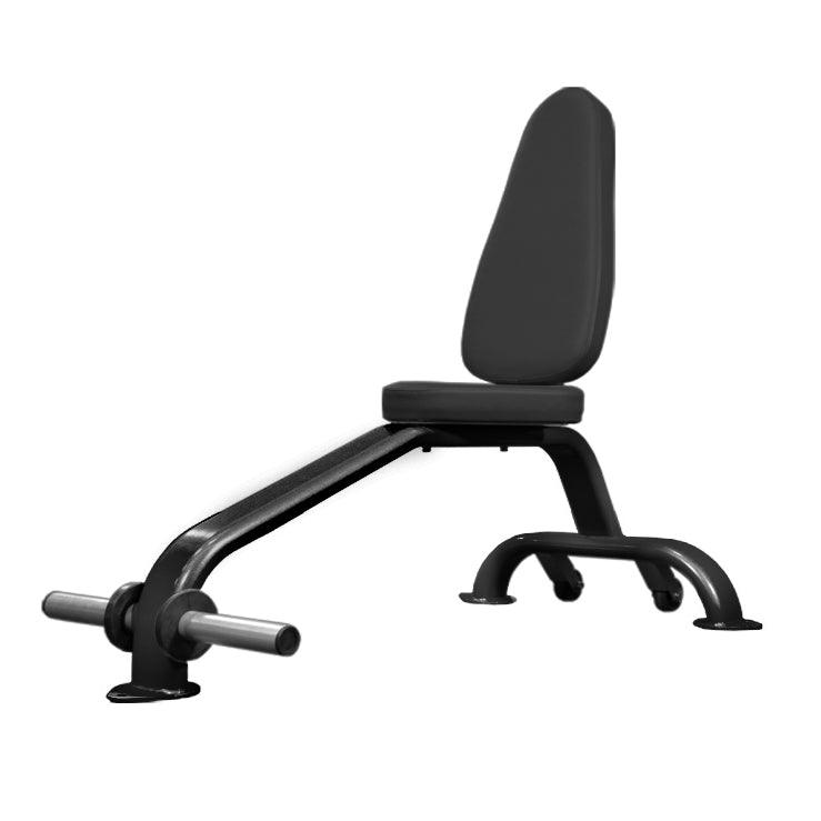 Muscle D Fitness - Utility Bench - Upright Seated Utility Bench with Foot Holds