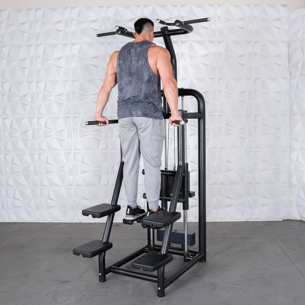 Muscle D Fitness - Vogue Assisted Chin Dip Machine | Commercial Gym Equipment