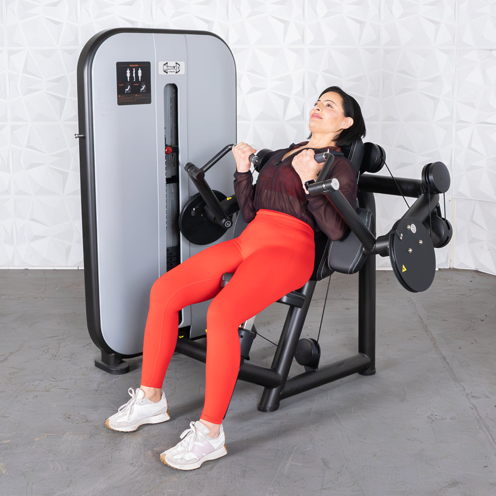 Muscle D Fitness – Vogue Iso-Lateral Biceps Curl - Commercial Arm Machine