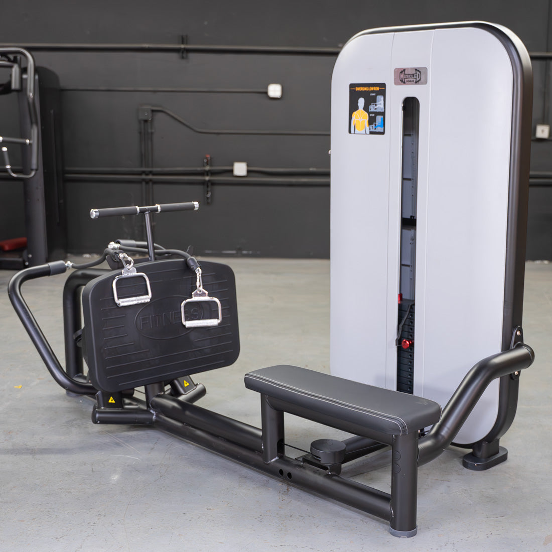 Muscle D Fitness - Vogue Diverging Low Row | Advanced Back Machine